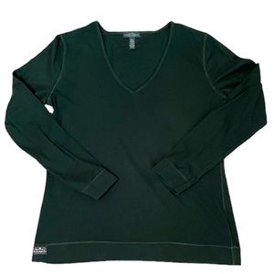 Ralph Lauren Women's Long Sleeve Tee Shirt - Size L